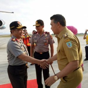 Kapolri Tito Karnavian Puji Keamanan di Jambi, Fasha Bangun Sinergitas TNI-POLRI