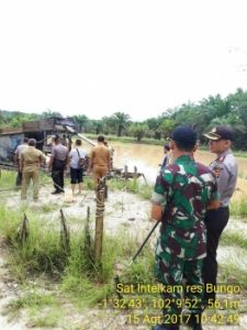 Operasi Peti, Petugas Gabungan Hancurkan 14 Unit Dompeng
