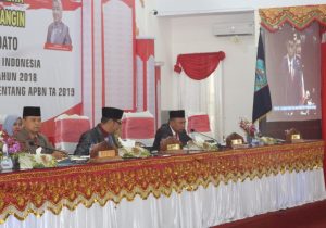 Plh Bupati Hadiri Paripurna Pidato Kenegaraan Pidato Presiden