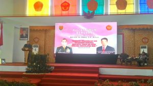 Ribuan Mahasiswa Antusias Sambut Kedatangan Pangdam II/Sriwijaya