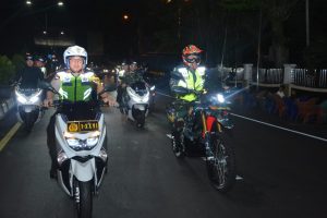 Sinergitas TNI-Polri, Kapolda Jambi dan Danrem 042/Gapu Gelar Patroli Bersama di PAM Tahun Baru