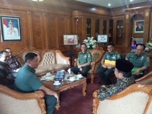 Danrem 042/Gapu Jalin Silaturahmi Dengan Plt Gubernur Jambi