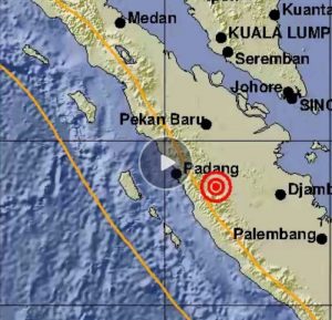 Gegara Gempa di Sumatera Barat Warga Kualatungkal Panik
