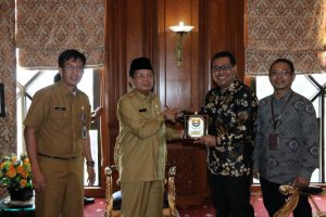 Gubernur Jambi Terima Rombongan PT PGAS Telekomunikasi Nusantara