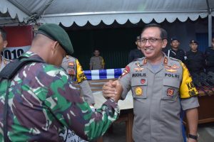 Kapolda Jambi Monitoring Posko PAM Terpadu TNI-Polri