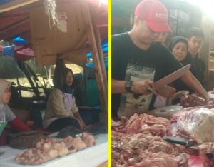 H – 1 Ramadhan Harga Daging Dan Ikan Di Merangin Masih Stabil