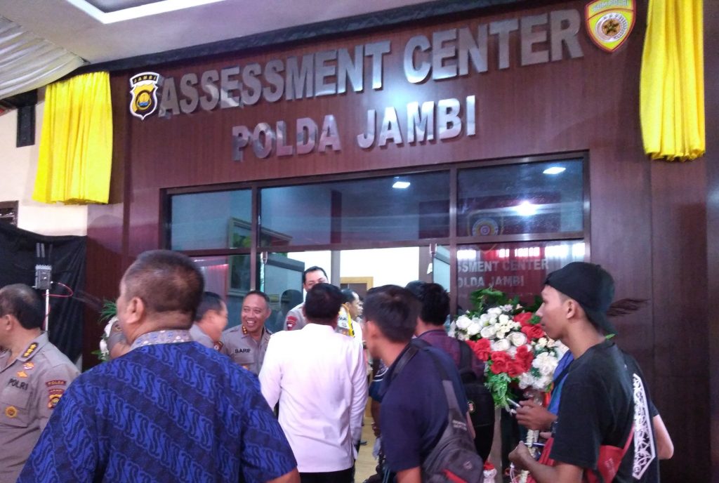 Kapolda Jambi Dampingi As SDM Kapolri Resmikan Gedung Assesment Center Polda Jambi 
