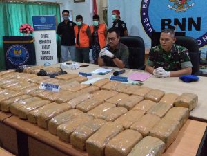 Jadi Kurir 74 Kg Ganja dari Aceh, Oknum TNI Ditangkap di Jambi
