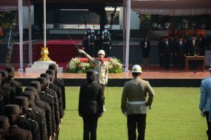 Kapolresta Jambi Jadi Komandan Upacara Peringatan Hari Kesaktian Pancasila 