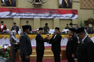 Putra Absor Resmi Menjadi Ketua DPRD Kota Jambi Priode 2019-2024