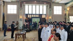 Ketua DPRD Hadiri Pelantikan Pejabat Tinggi Pemkot Jambi