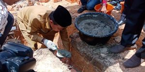 Gubernur Jambi Letakan Batu Pertama Pembangunan Masjid Nurul Wahid