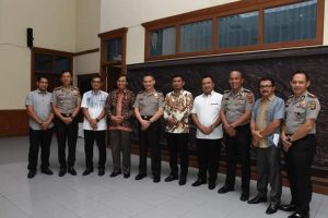 Pimpinan DPRD Provinsi Sambut Kapolda Jambi di Gedung Dewan