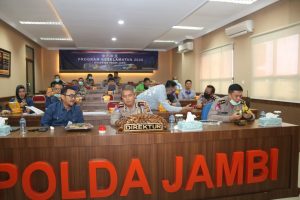 Ditlantas Polda Jambi Latih Pencegahan Covid-19 dan Etika Berlalu Lintas