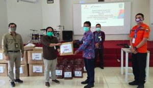 SKK Migas Jambi Bantu Alat Kesehatan ke FJM Jambi Peliput Covid-19