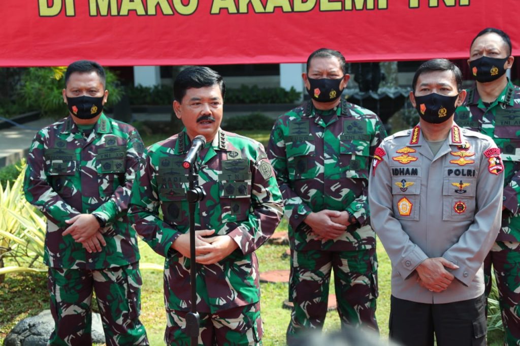 Panglima TNI dan Kapolri Beri Pembekalan Ratusan Capaja TNI-Polri