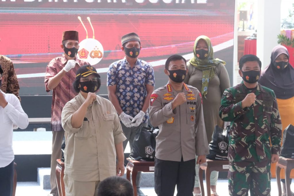 Dukung Ketahanan Pangan, Kapolri dan Panglima TNI Resmikan Kampung Tangguh Nusantara