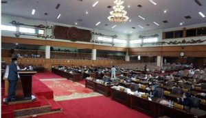 DPRD Gelar Paripurna Penjelasan Gubernur atas Pandangan Dewan Terhadap Ranperda Perubahan APBD 2019
