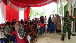 43 Anak Desa Mekarjaya Ikuti Sunatan Masal TMMD ke 110 Kodim 0415/Batanghari