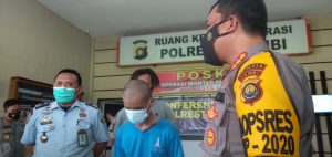 Acong Napi Kabur Dari Lapas Ditangkap Polresta Jambi