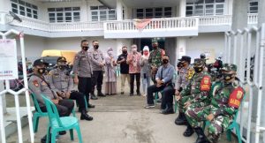 Polisi-TNI Kawal Ketat PSU di Desa Pasar Kerman Kerinci