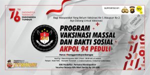 Alumni Akpol 1994 Akan Gelar Vaksinasi Massal, Ini Tanggalnya