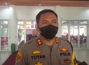 Polres Muaro Jambi Pelaksanaan Pengamanan Vaksinasi Massal Di Kampus UNJA Mendalo
