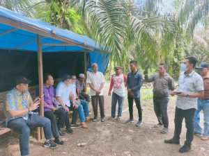 Pansus DPRD Provinsi Jambi Tinjau Lokasi Konflik Antara KTH Alam Rimbo Lestari dengan PT Agrindo 