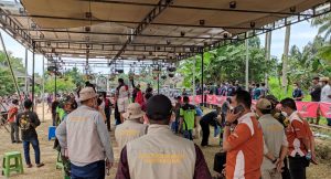 Tidak Berizin, Satgas Covid-19 Kecamatan Kotabaru Bubarkan Ajang Lomba Kicau Mania