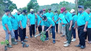 Jaga Kelestarian Lingkungan, LDII Jambi Tanam 1.500 Pohon Produktif