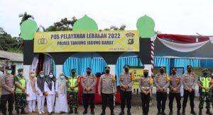 Kapolda Jambi Tinjau Pos Yan Perbatasan Jambi-Riau