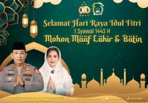 Ucapkan Selamat Idul Fitri, Kapolri: Perkokoh Kebersamaan dan Rajut Persatuan Wujudkan Indonesia Tangguh dan Tumbuh