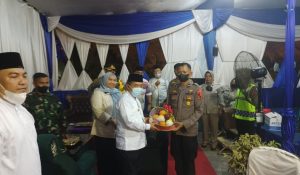 Bupati dan Kapolres Muarojambi Sambut Kunjungan Gubernur Jambi di Posyan CRC Jaluko 