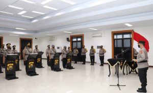 Kapolda Jambi Pimpin Sertijab Empat Perwira dan Dua Kapolres 