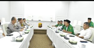 Kapolda Jambi Terima Silaturahmi Pimpinan GP Ansor Provinsi Jambi 