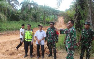 Jalan TMMD ke 115 di Desa Kembang Seri Baru Mencapai 70 Persen 