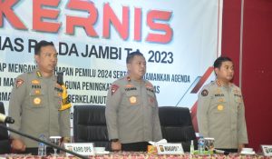 Wakapolda Jambi Buka Rakernis Bid Humas 