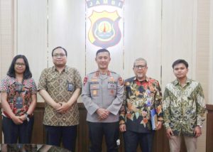 Silaturahmi Kapolda Jambi Dengan Tim BPKP Berlangsung Akrab 
