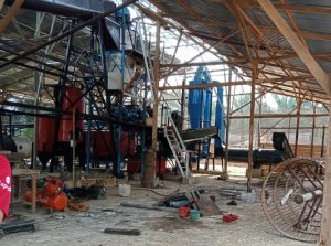 Pabrik Kelapa Sawit Mini Hampir Selesai Dibangun, Pemilik Akui Belum Kantongi Izin Usaha.