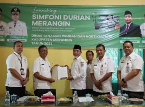 H Mashuri Launching Aplikasi ‘Simfoni Durian’ Merangin Guna Mendongkrak Penjualan Hasil Pertanian