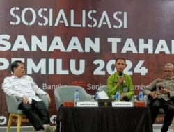 KPU Sosialisasikan Tahapan Pemilu 2024 Bersama Insan Pers Se-Kabupaten Merangin