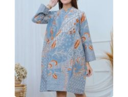 7 Model Baju Batik Tunik Terbaru yang Stylish dan Trendy