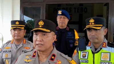 Polda Jambi Kerahkan 1.400 Personil, Waka Polda : Amankan TPS Se-Provinsi Pemilu 2024