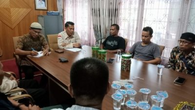 Warga Mekar Limau Manis Juga Datangi Inspektorat Kabupaten Merangin