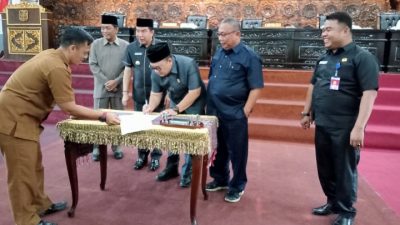 Paripurna Pendapat Akhir Pemerintah Terkait Raperda Inisiatif DPRD Kabupaten Merangin Tahun 2023