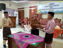 Jabatan Plt Kadis Disdikbud Kabupaten Merangin yang Baru di isi oleh Henizor S.Pd