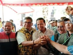 Mantan Kadiknas dan Orang Dekat Gubernur Ikut Dampingi Nalim di Acara Pengukuhan Tim Menawan di Margo Tabir