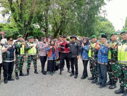 200 Personil Tim Gabungan di Terjunkan untuk Tertibkan Lapak PKL di Area RTH yang di Kota Bangko