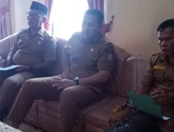 H M Syukur Bahas Persoalan Sampah, di Kantor Camat Bangko