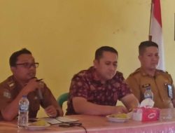 Bupati H M Syukur Rakor di Kantor Kecamatan Sungai Manau, Bahas Berbagai Persoalan dan Solusi Penyelesaiannya